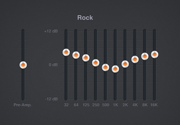 Pretty Range Input Equalizer Style - - Fribly