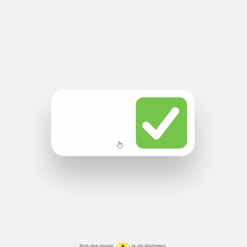Switch with Springy Toggle Animation - Coding - Fribly