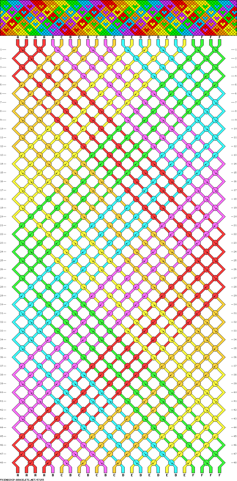 Comes in a beautiful gift box. Pattern #57255 - friendship-bracelets.net