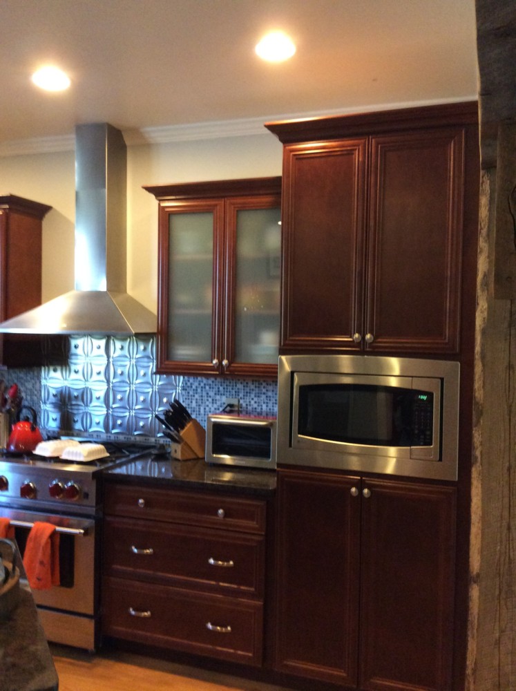 I'm here to save you some trouble. Benjamin Mooreâs Windâs Breath Painted Kitchen Cabinets