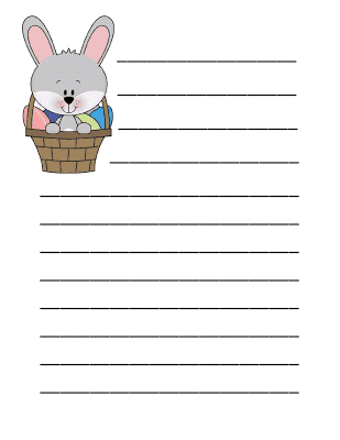 Everything from the true 15 easter writing prompts to get your kids writing. Easter Writing Paper Fun In First