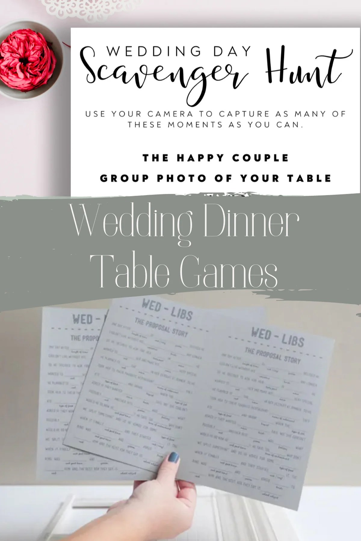 Looking for a few fun ways to bring your family and friends together this holiday season? 47 Wedding Table Games That Guests Will Love Fun Party Pop
