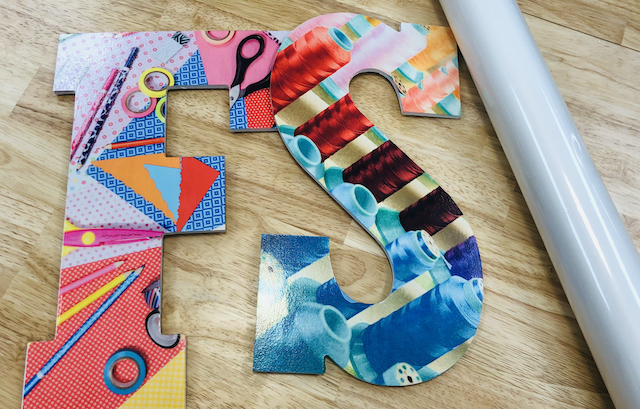 sublimation using laminate