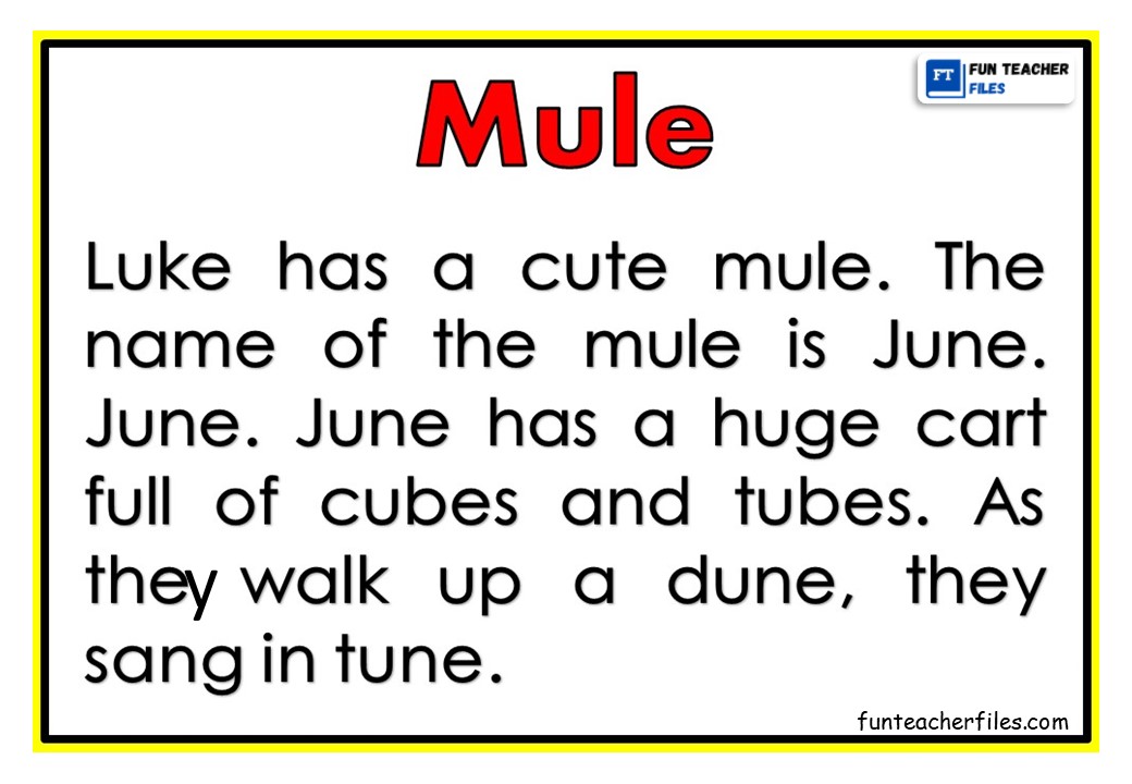 reading passages with long vowels fun teacher files