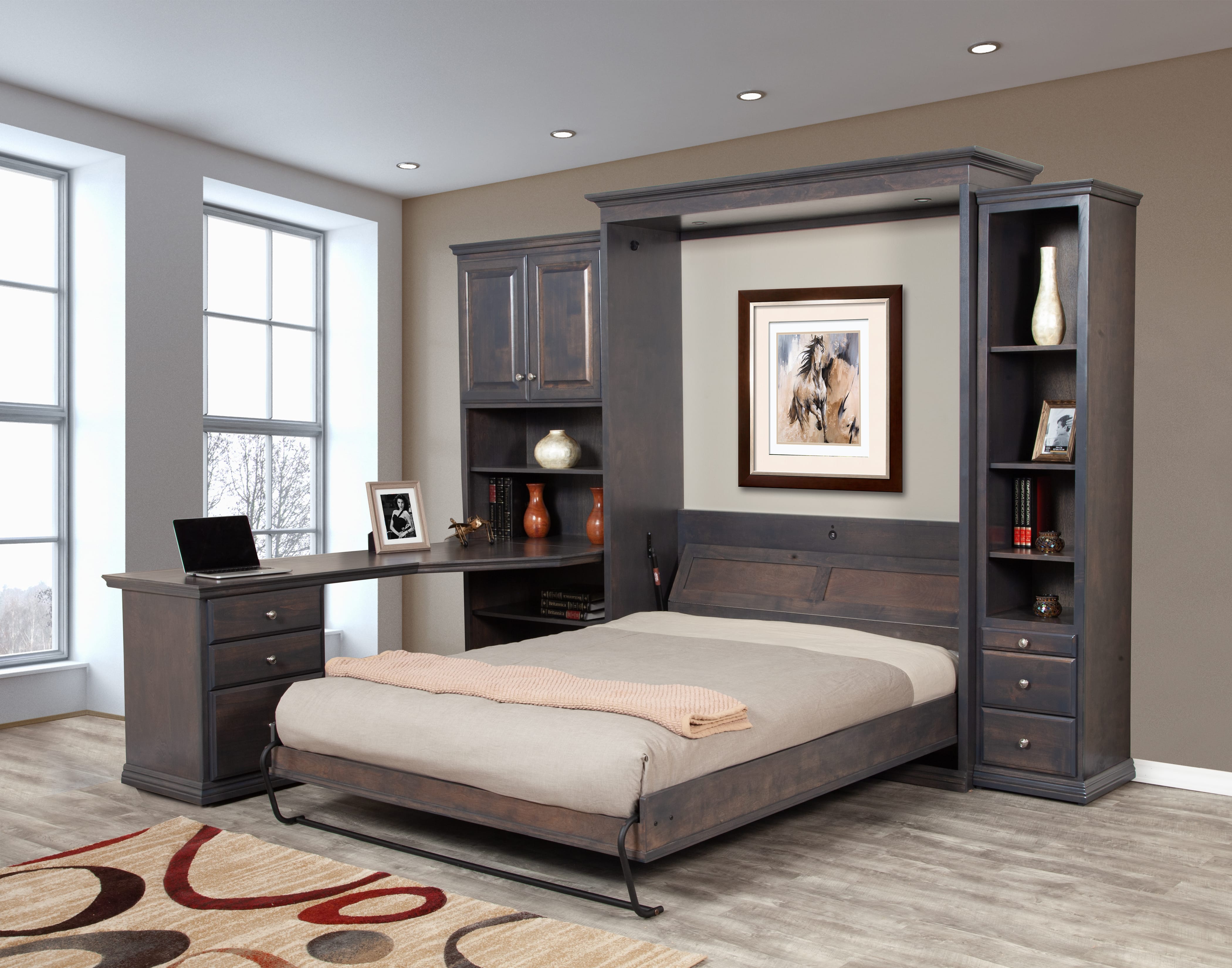 Wall beds are very conven. Rochester Piston Murphy Bed (Central Piece) by Murphy