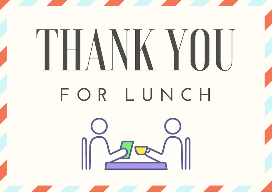 Your support made it happen. 50 Examples Of Thank You Notes For A Business Lunch Futureofworking Com