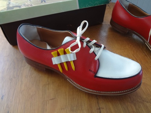 vintage style golf shoes