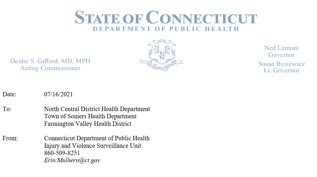 Public Health Notice: Fatal Drug Overdose Incident - fvhd.org