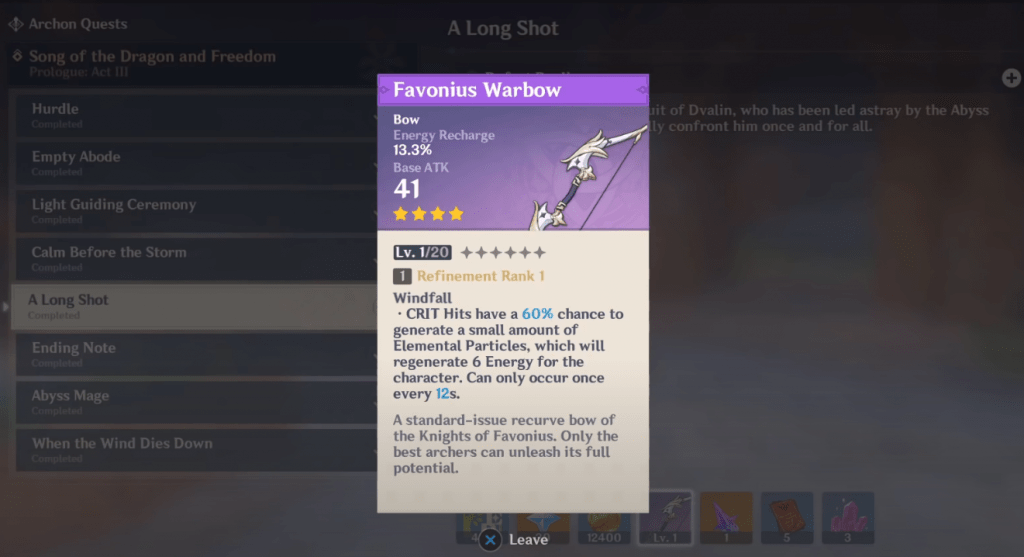 I got sword favonia from banner character this sword is useless i think,i can't see any sword weapon become dps. Genshin Impact How To Get 4 Star Weapons Gachazone