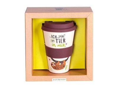 Bambusbecher Faultier