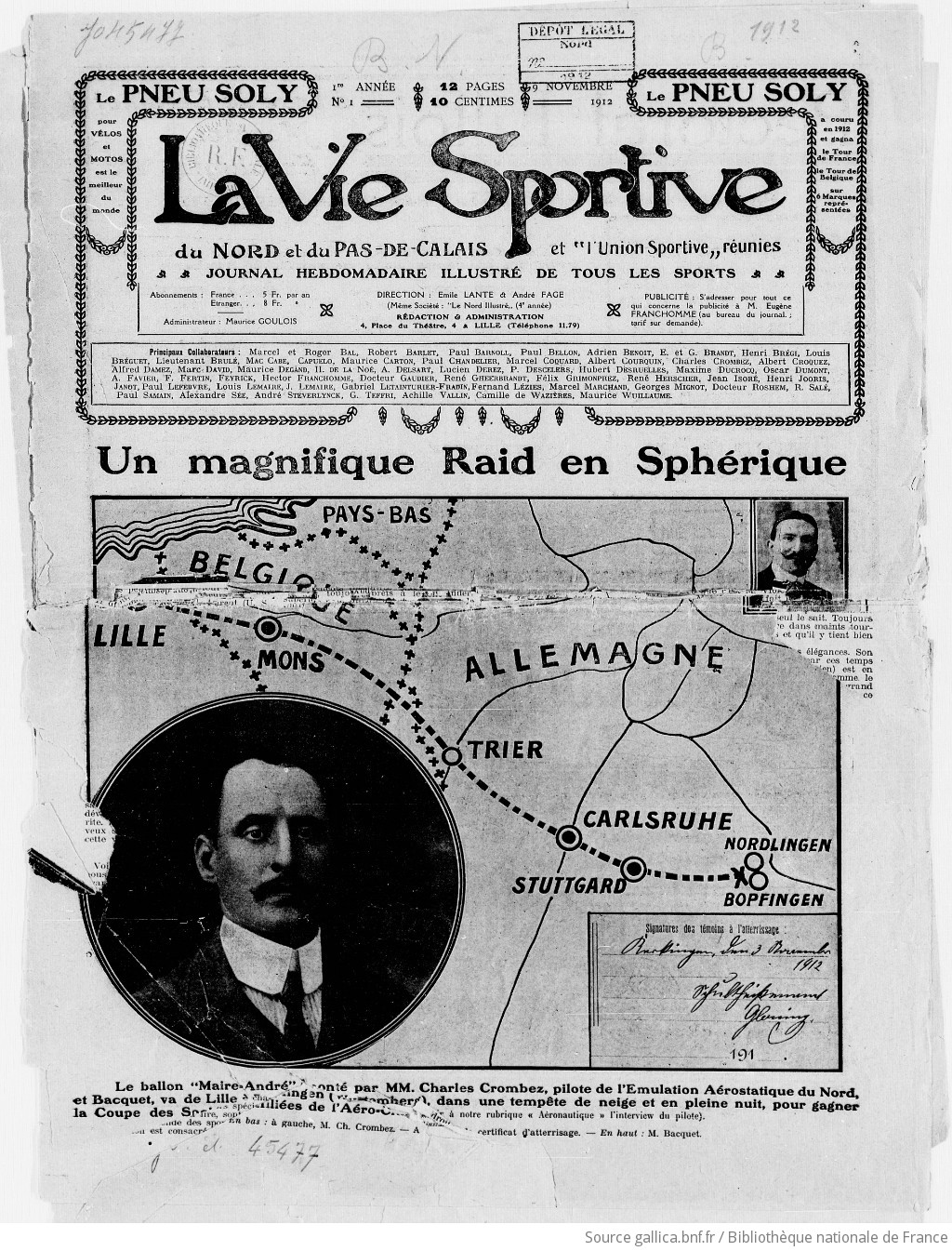 Cette catégorie contient les 4 pages suivantes. La Vie Sportive Du Nord Et Du Pas De Calais Et L Union Sportive Reunies Journal Hebdomadaire Illustre De Tous Les Sports Puis Journal Sportif Independant 1912 11 09 Gallica
