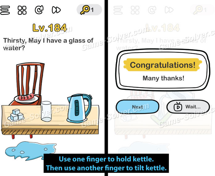 Brain Out Level 184 Answers Game Solver