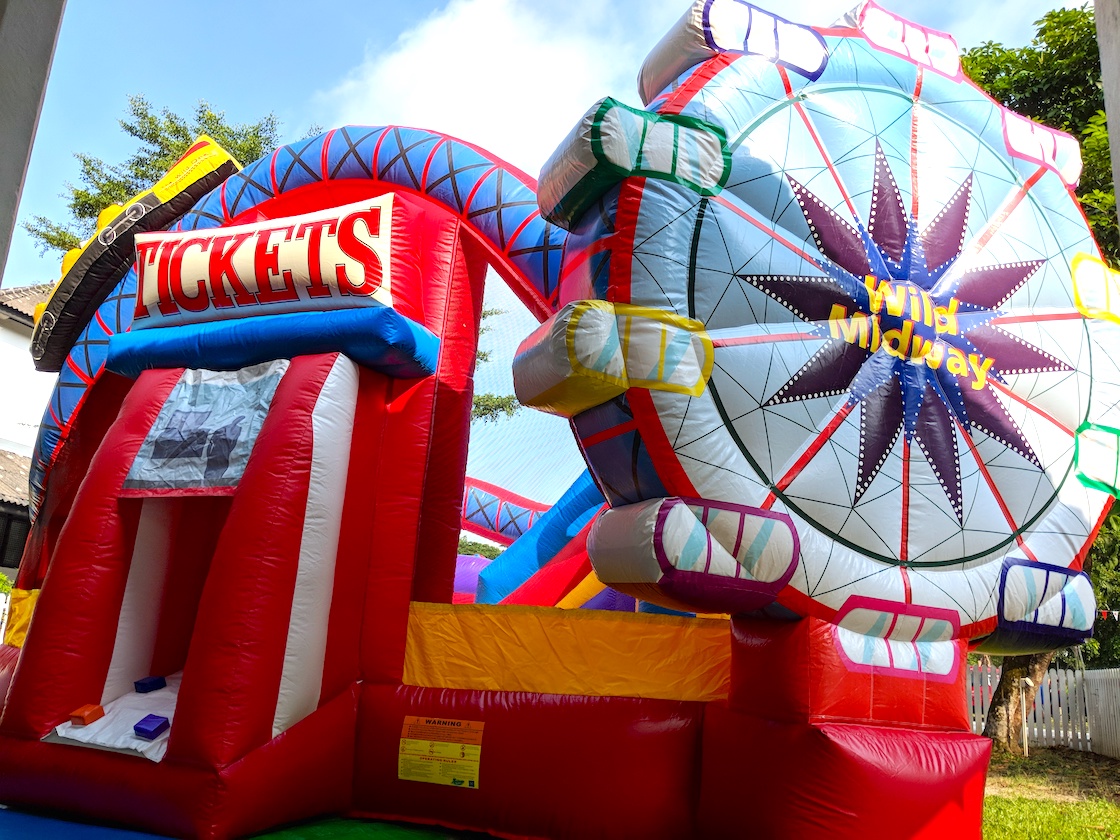 Inflatable Carnival Bouncing Castle Rental Game Master