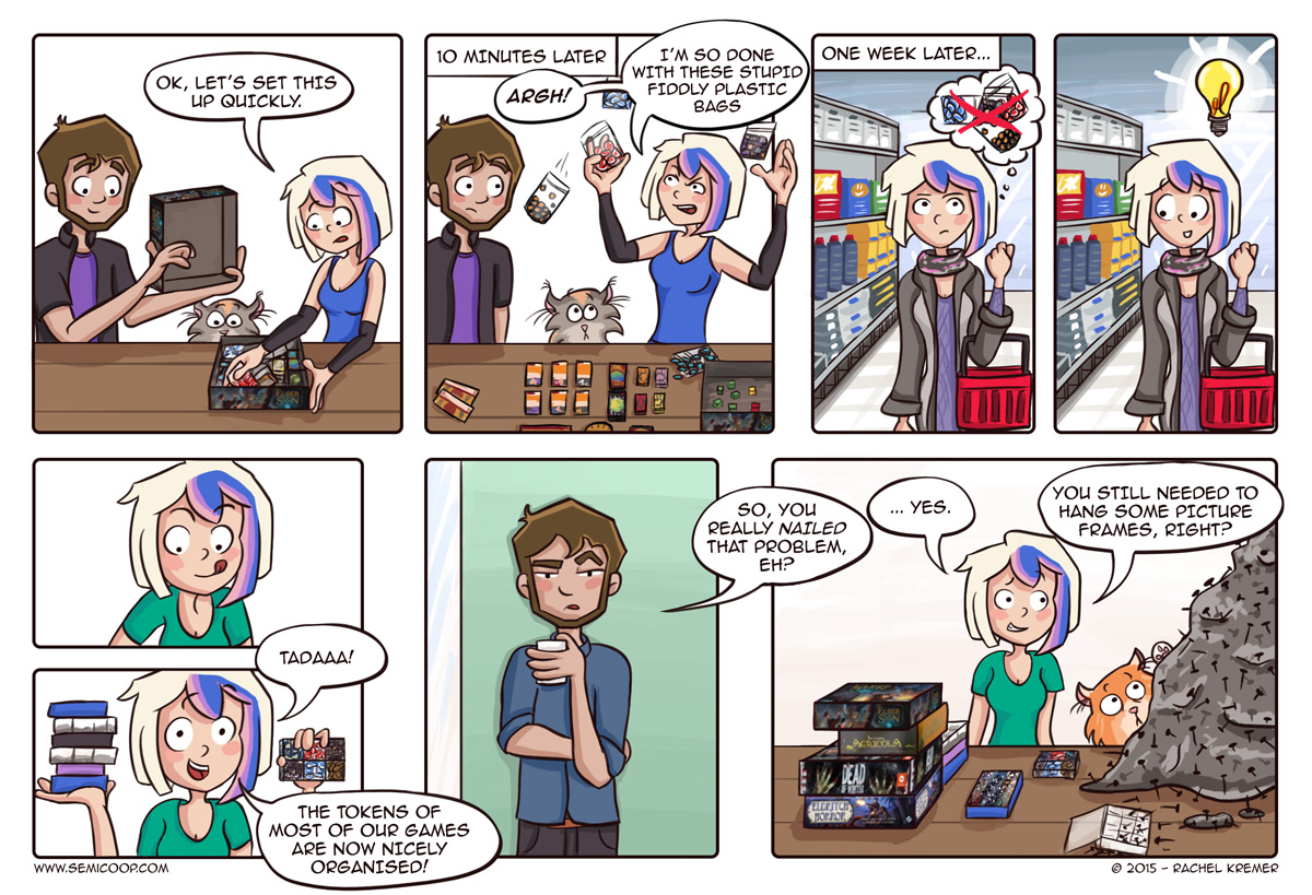 Board Game Comics Gameosity