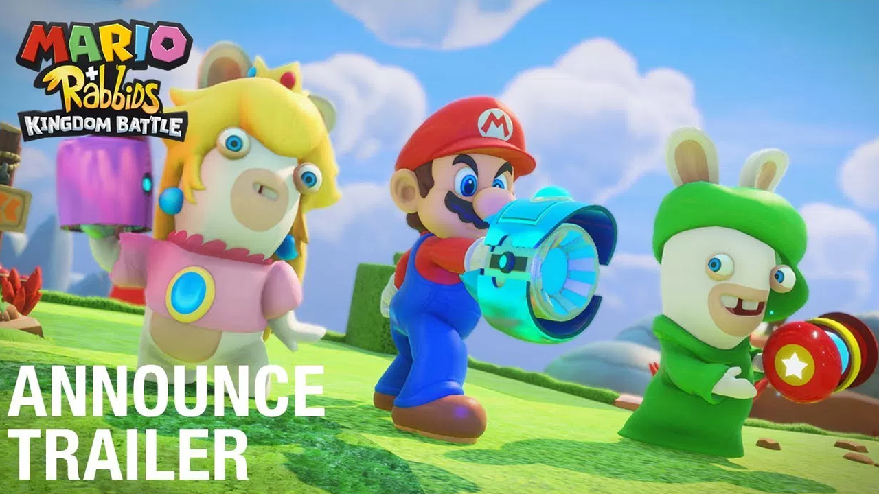 Mario + Rabbids Kingdom Battle é oficialmente anunciado • Gamer Dungeon