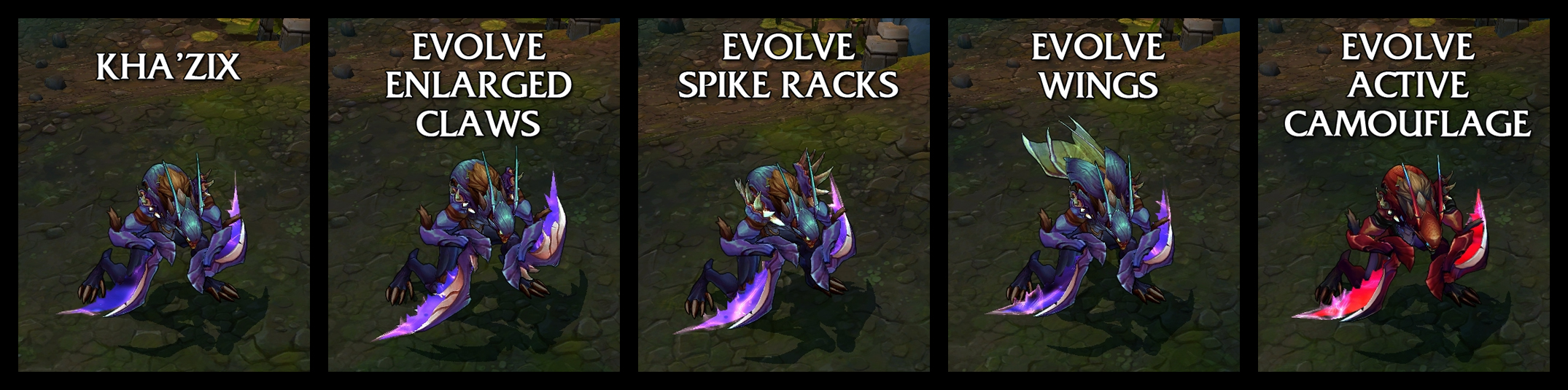 Khazix_Evolution_Forms