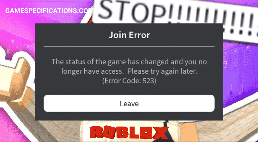 This chart shows a view of problem reports submitted in the past 24 hours compared to the typical volume of reports by time of day. Roblox Error Code 523 Solutions 100 Working Game Specifications