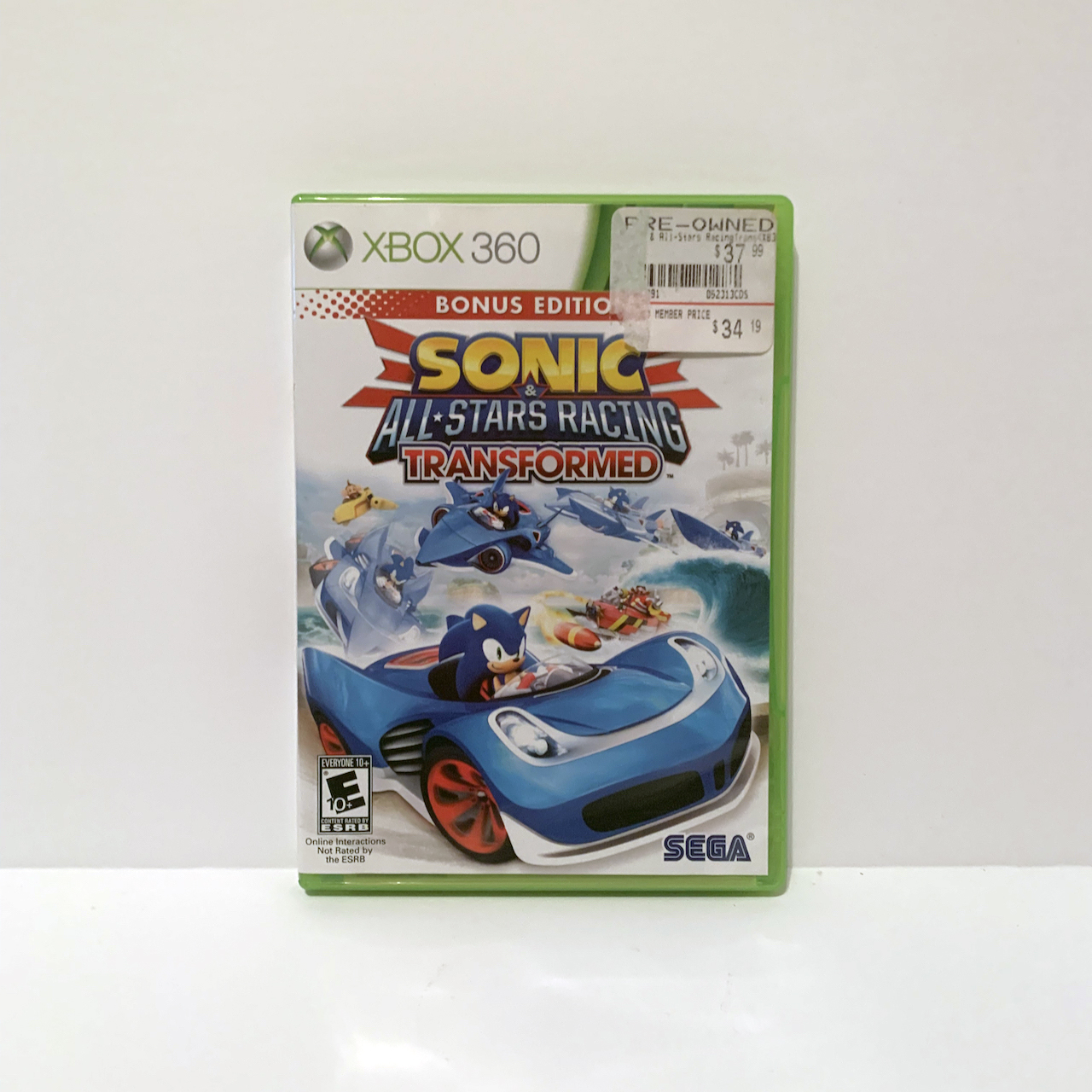Jeu Xbox 360 - Sonic & All-Stars Racing Transformed - Neuf Sous Blister - Version Française