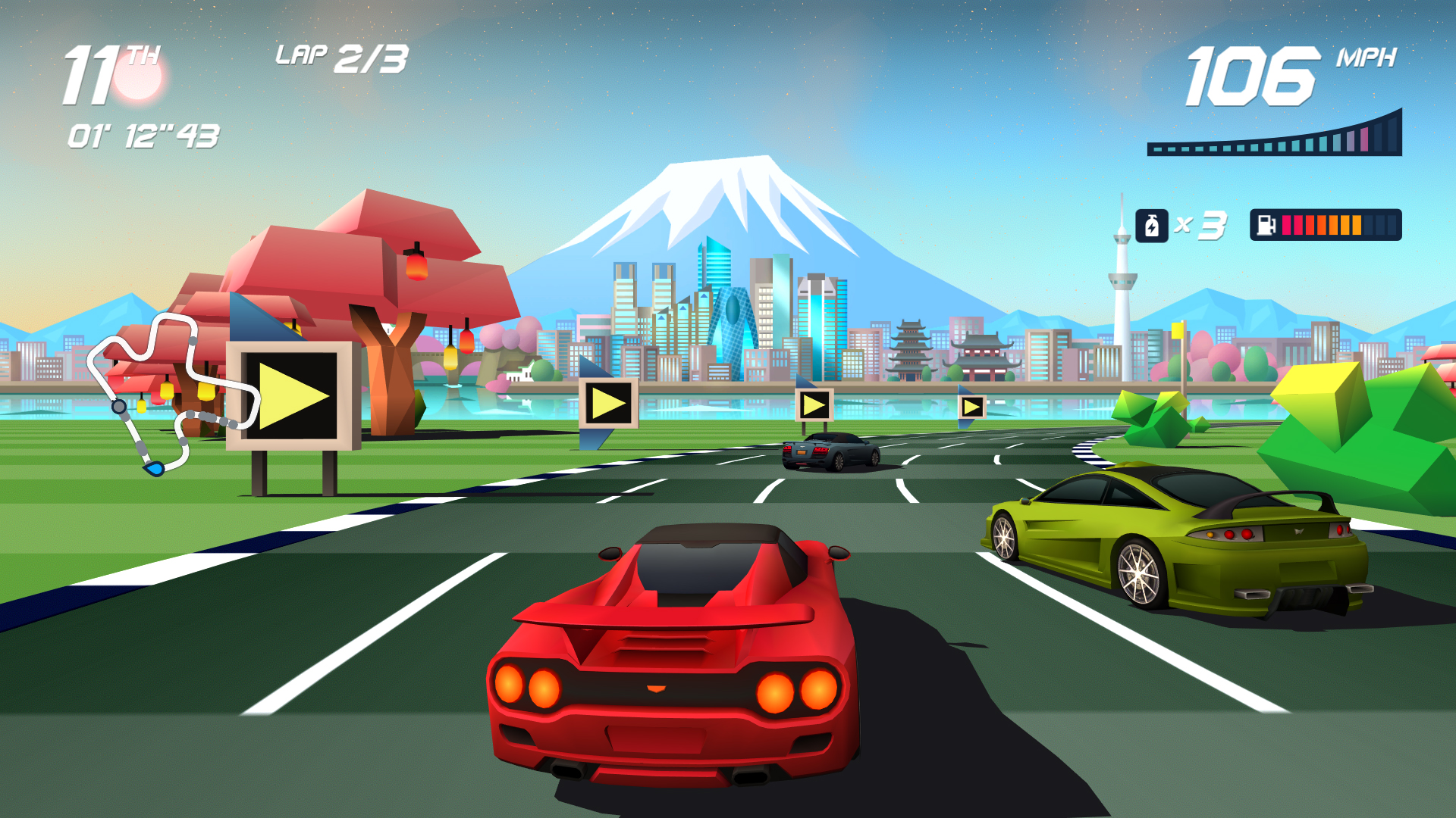 Horizon Chase Turbo Dev Ps4 Pro S Polaris Features Helped Achieve Native 4k With 4xmsaa At 60fps