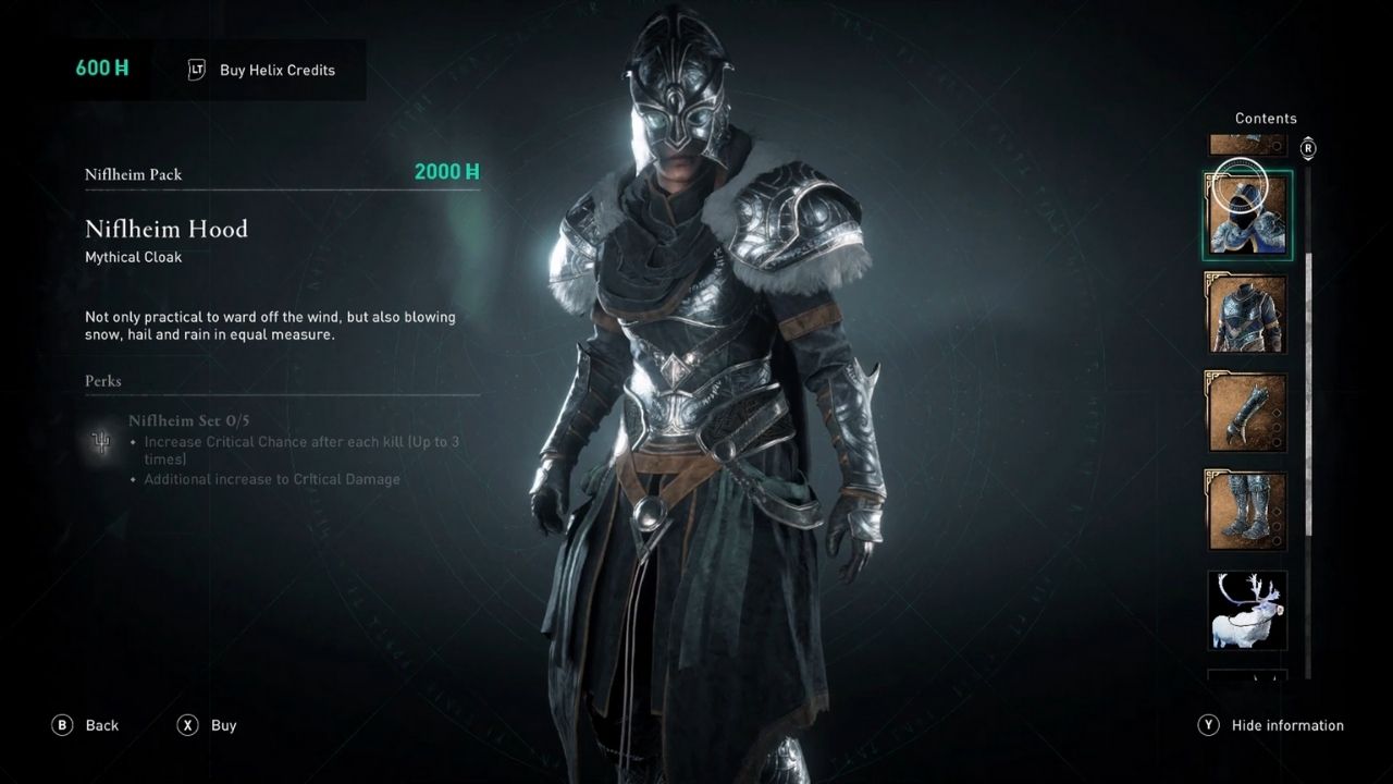 Assassin's Creed Valhalla Armor Sets : Location Perks Of Niflheim Armor Set In Ac Valhalla Guide