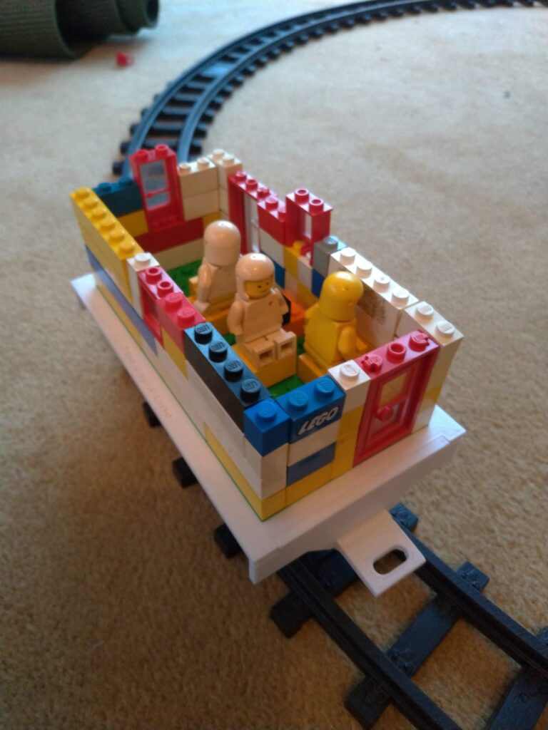 Lego coach end view
