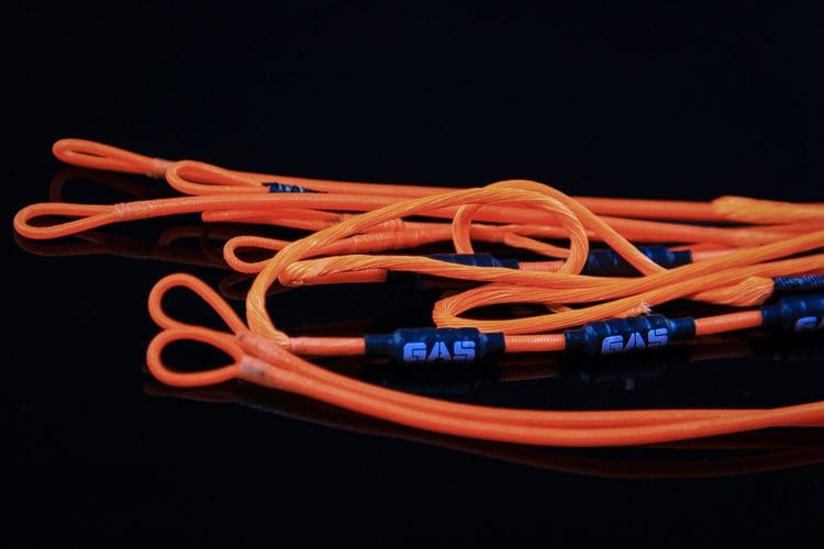 Cordes Et Câbles GAS BOWSTRINGS Elite Pour Arc à Poulies (compound) - Noires - Neuf USA