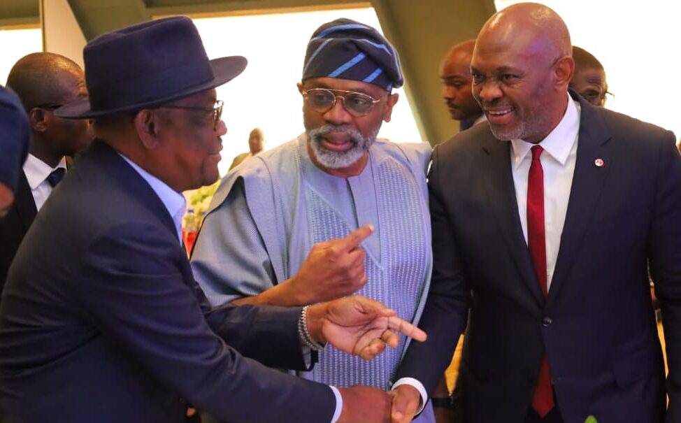 Nyesom Wike, Femi Gbajabiamilia and Tony Elumelu