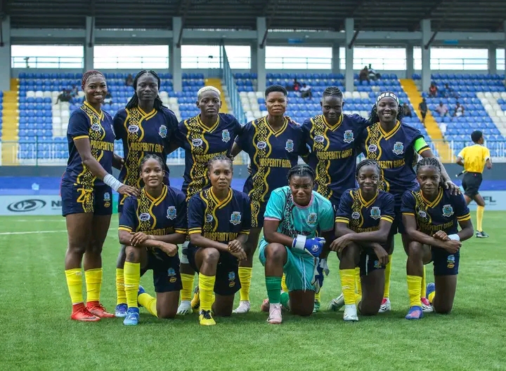 Women’s football in Nigeria.