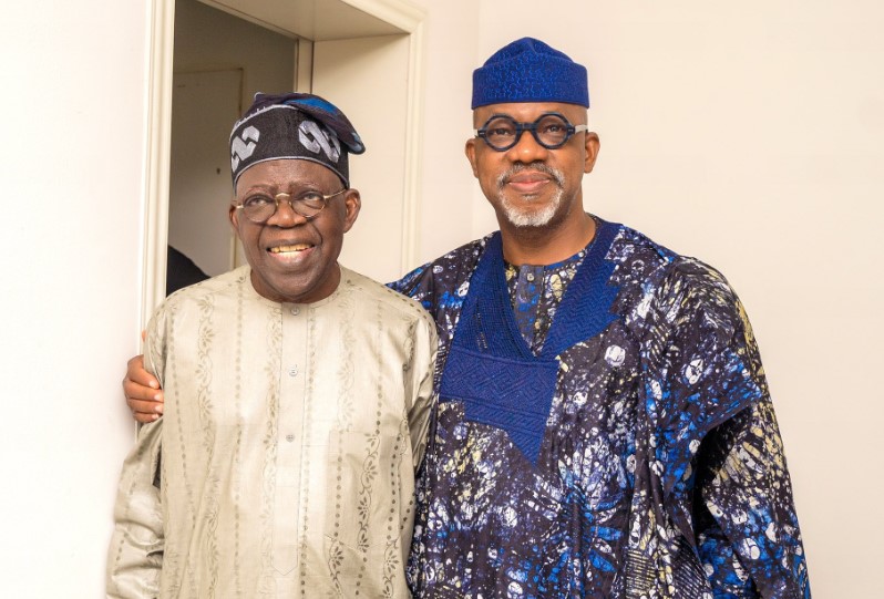 Governor Dapo Abiodun with President Bola Tinubu