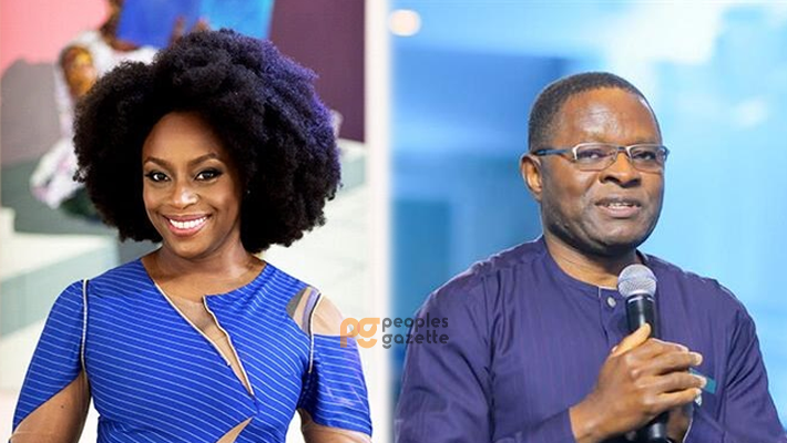 Chimamanda Ngozi Adichie and Kevin Urama