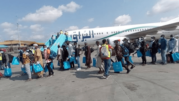 Nigerians repatriated from Libya