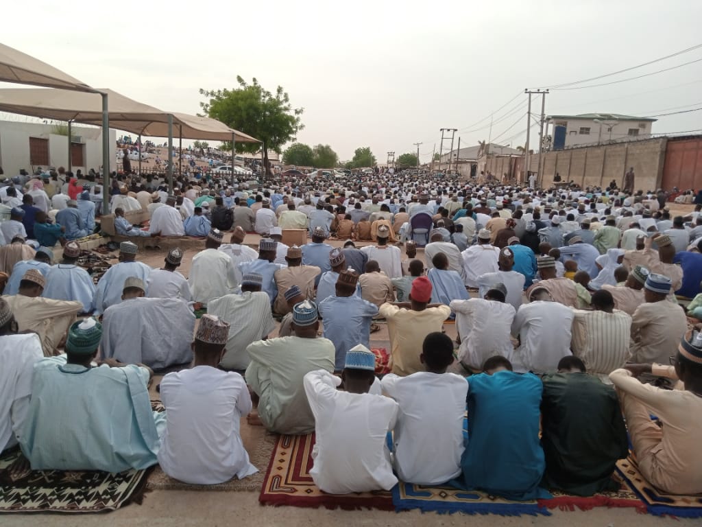 Kano Muslims at Eid