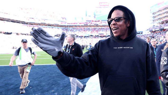 Jay-Z at Super Bowl