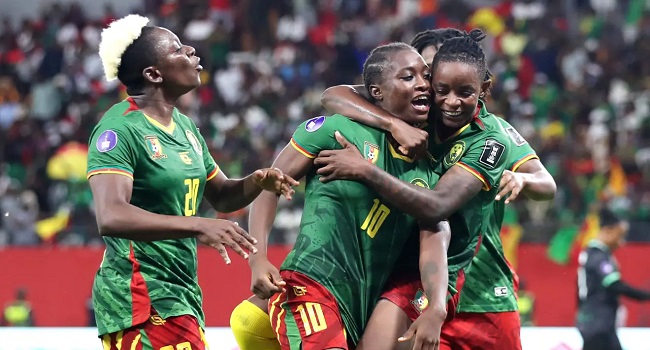 Cameroon women's team (Credit: Channels TV)