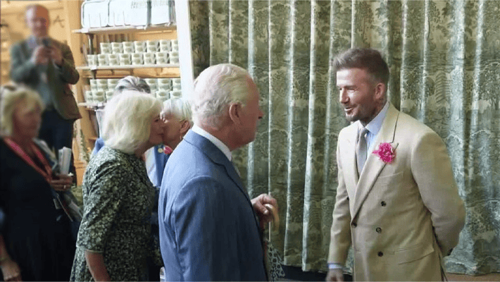 David Beckham to receive knighthood at Windsor Castle