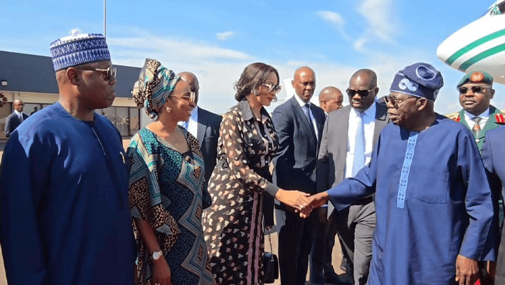 President Bola Tinubu in Kigali
