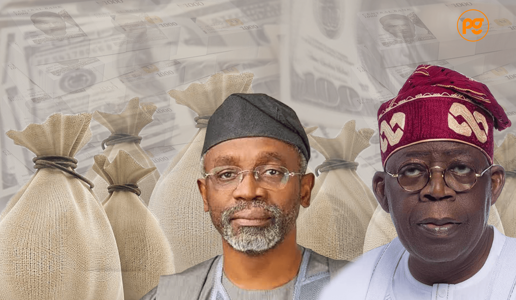Chief of staff, Femi Gbajabiamila and President Bola Tinubu (Credit: Ahmed Oluwasanjo/Peoples Gazette)