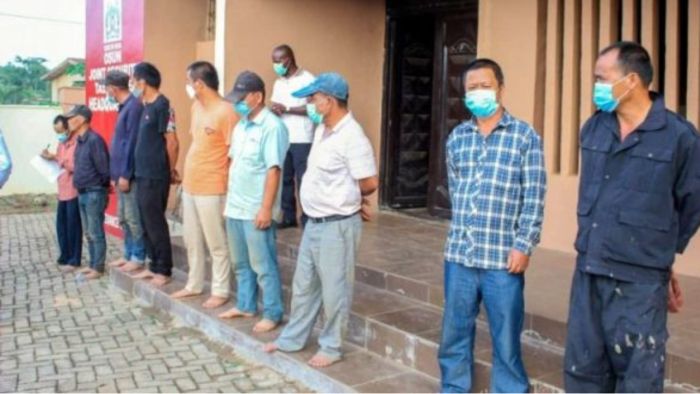 Some Chinese arrested in Nigeria for illegal mining