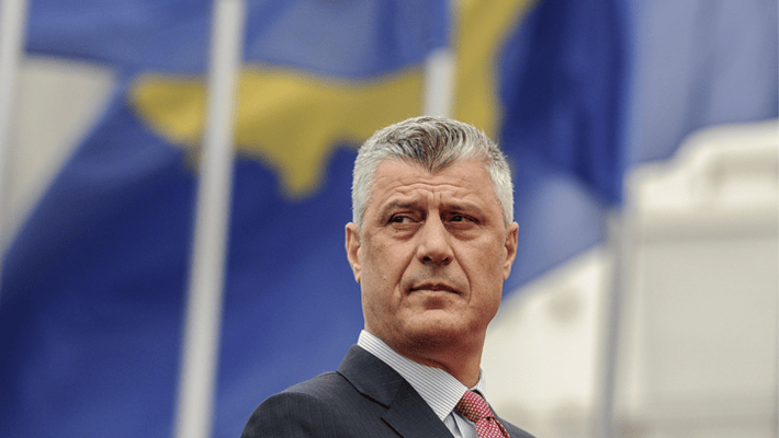 Kosovo’s former President Hashim Thaci