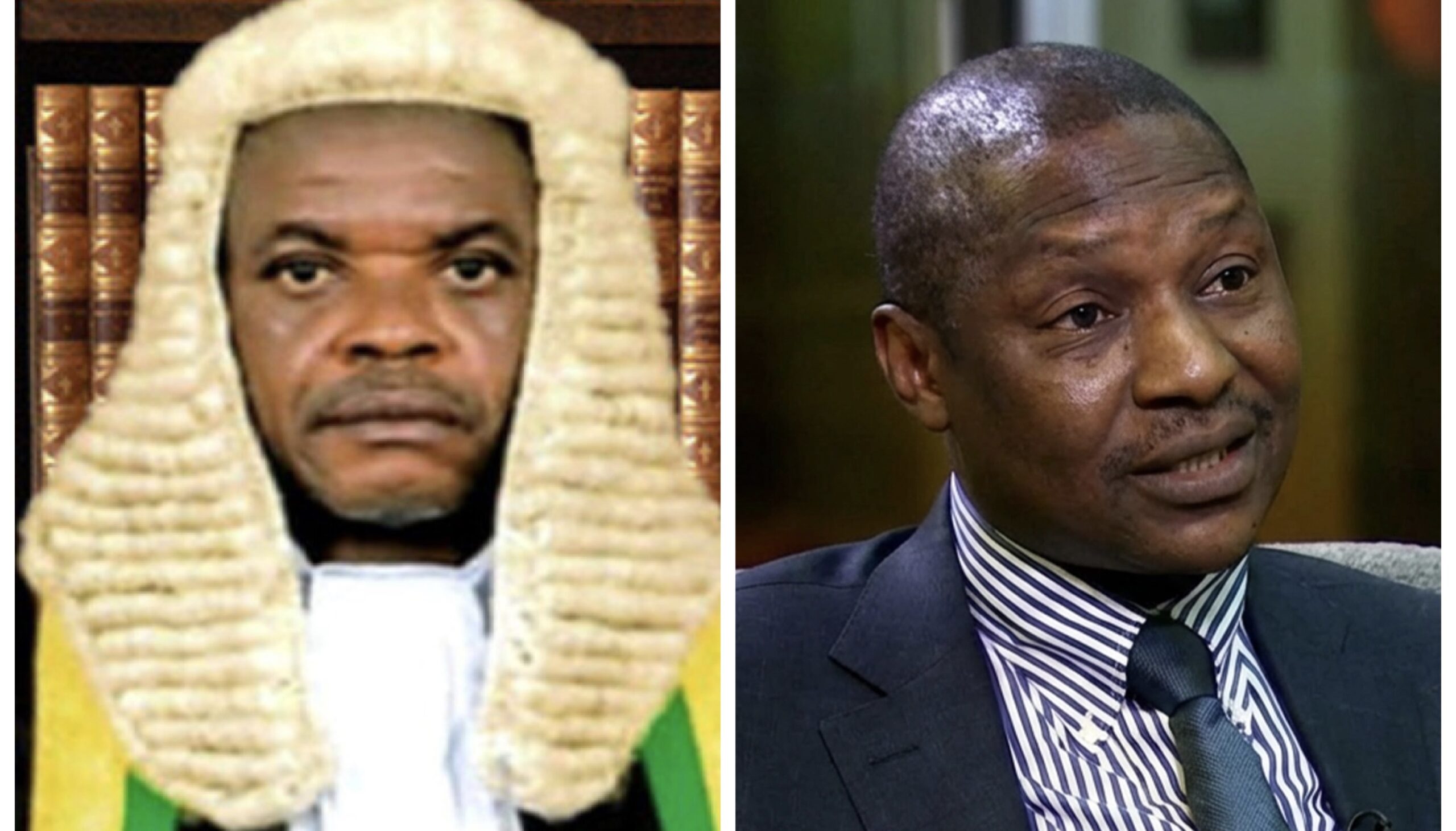 Justice Emeka Nwite and Abubakar Malami