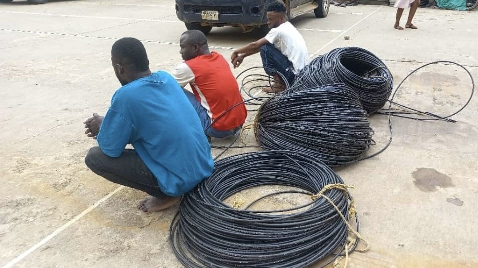 Vandalized public asset