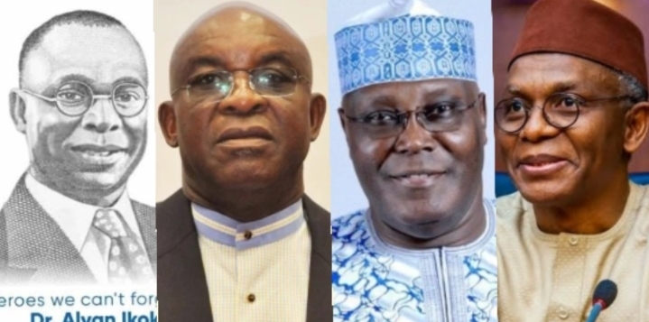 Alvan Ikoku, El-Rufai, Atiku and David Mark