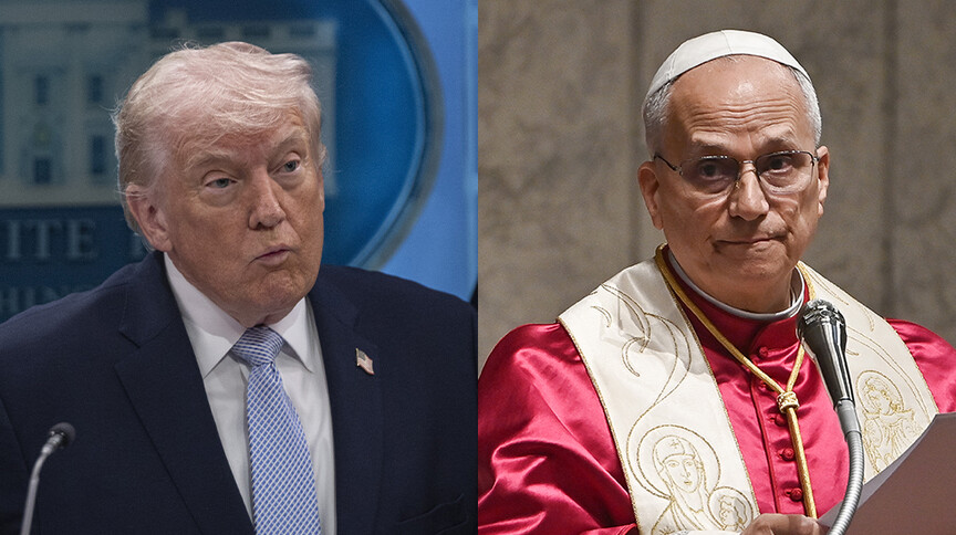 Trump and Pope Leo