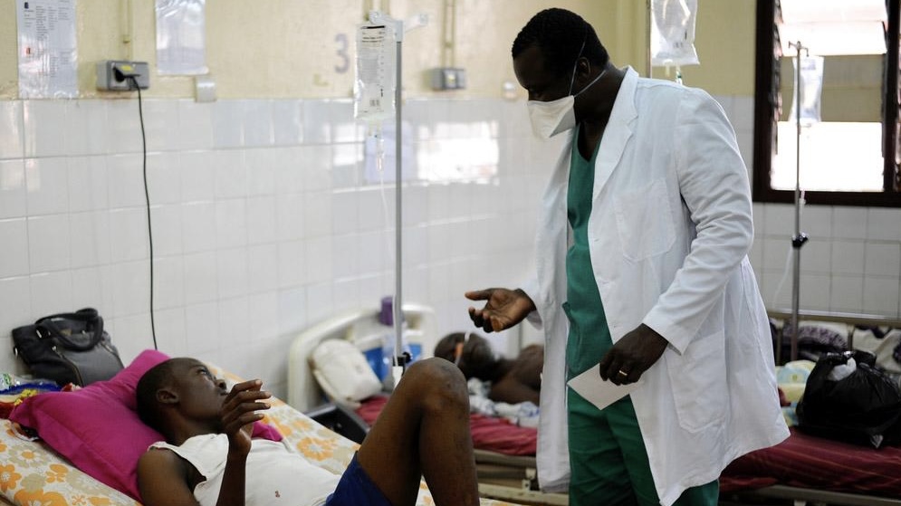 HIV clinic in Africa