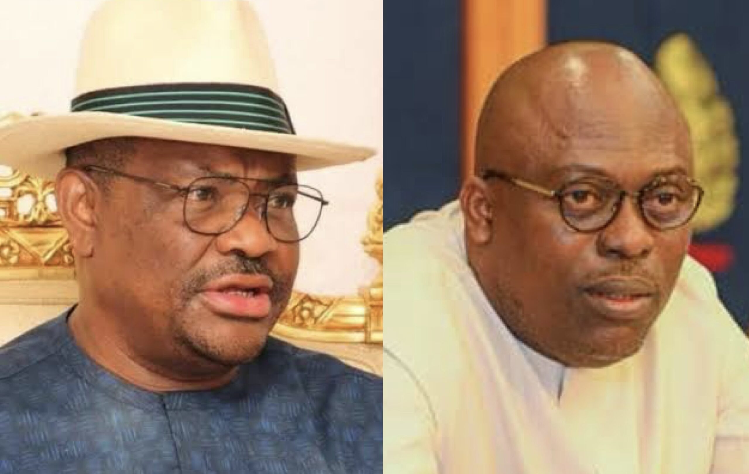 FCT minister Nyesom Wike and Governor Siminalayi Fubara