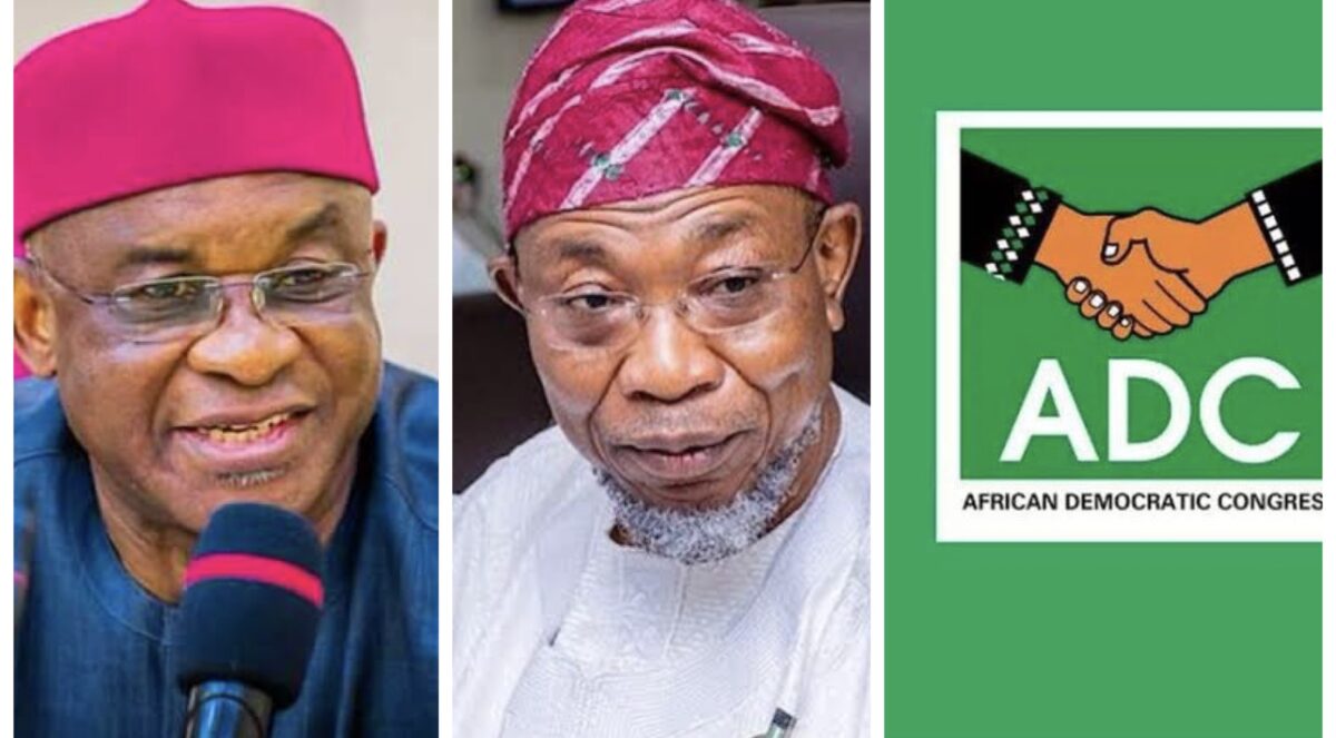 David Mark, RaufAregbesola and ADC logo