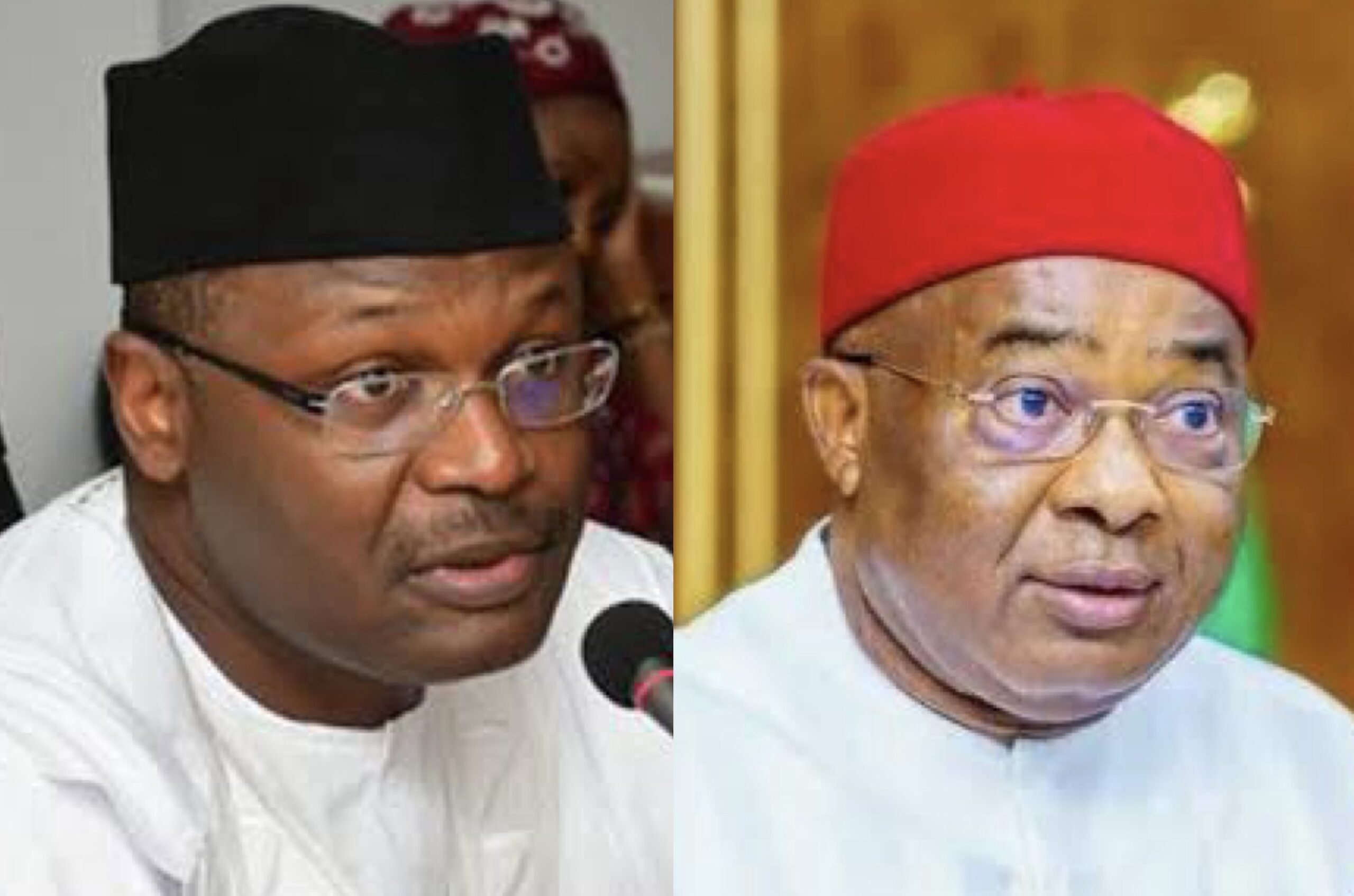 Mahmood Yakubu and Hope Uzodimma