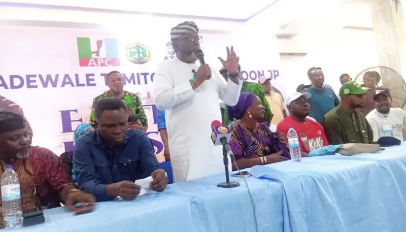 Lagos lawmaker rallies support for Tinubu’s re-election