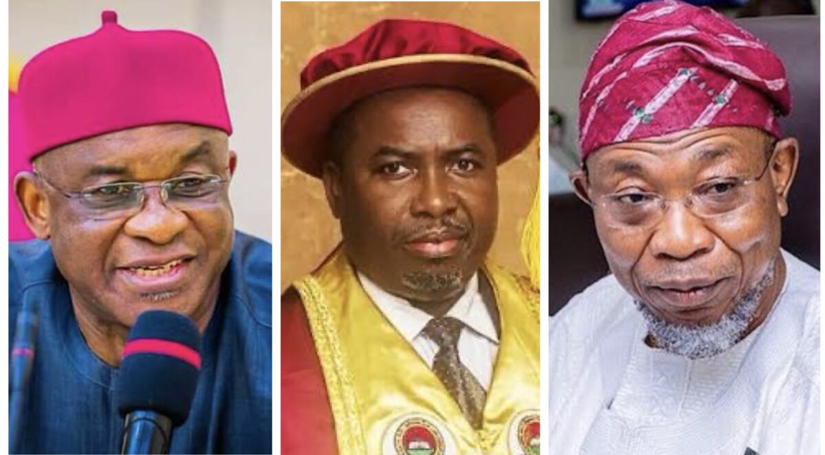 David Mark, Amupitan, Aregbesola