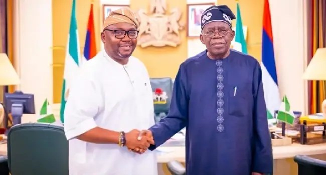 Adelabu with Tinubu